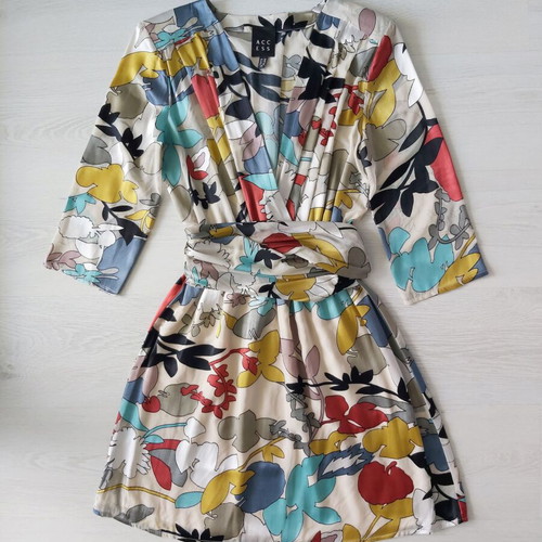 Access mini dress multicolor like new, size S