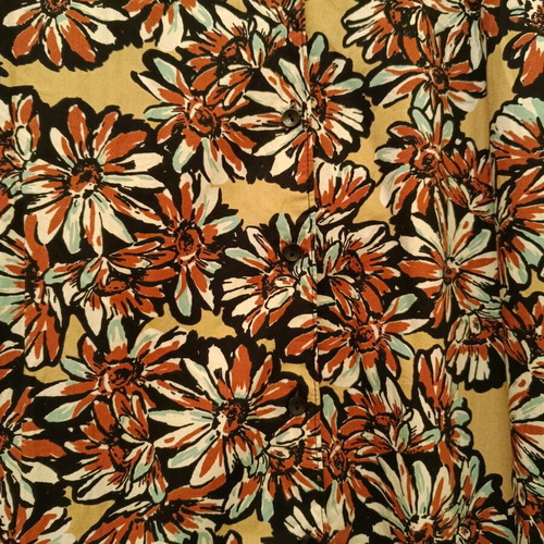 Brigitte dress like new, short sleeve, long, multicolor, size L