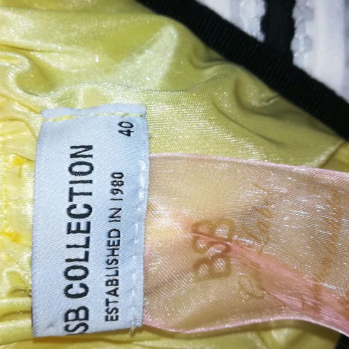 Abir dress used, silk, yellow, long, BSB