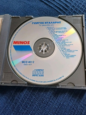 ΓΙΩΡΓΟΣ ΝΤΑΛΑΡΑΣ - ΤΑ ΤΡΑΓΟΥΔΙΑ ΜΟΥ CD ALBUM- LIVE