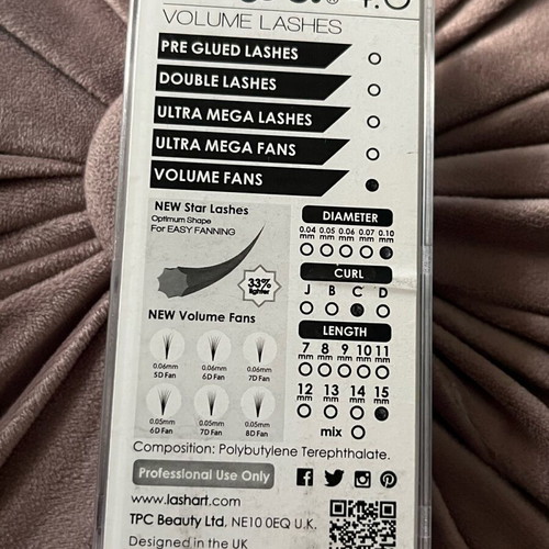 Lashart Noir 4.0 eyelashes like new