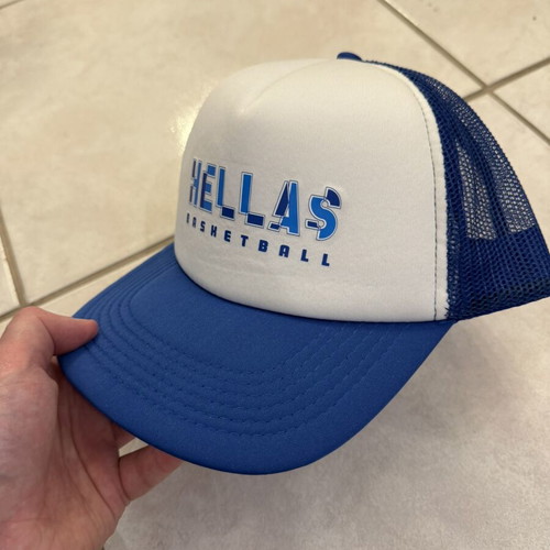 Hellas Basketball Official Set with Cap and Lanyard, New