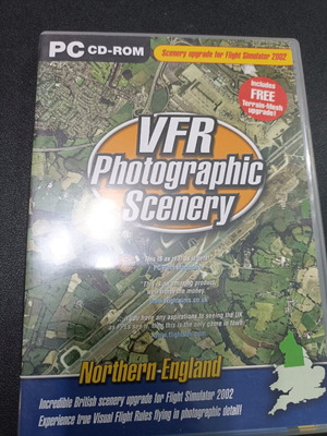 Flight Simulator 2002 Expansion VFR Northern England PC used