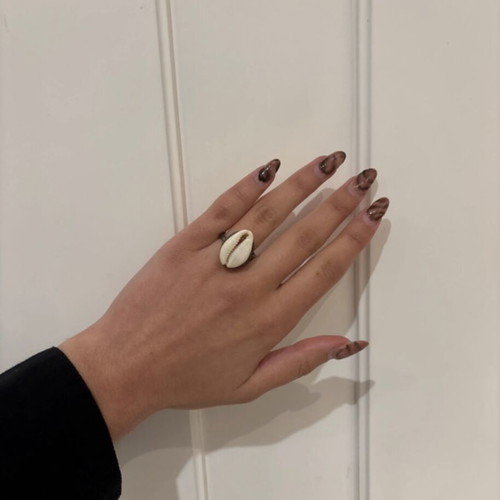 Shell ring boho style Pull & Bear like new