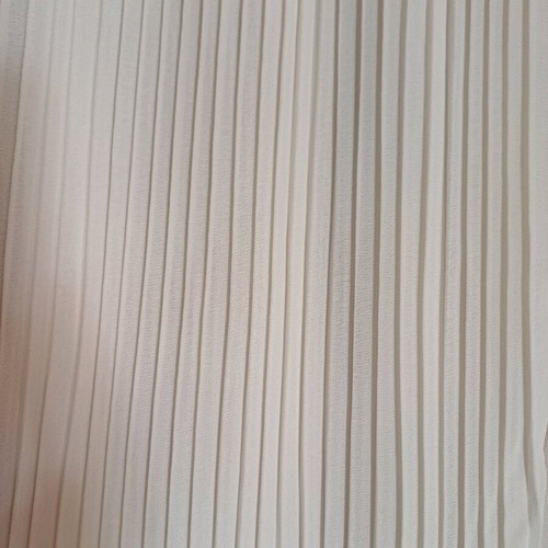 S.Oliver pleated blouse beige, like new, size L