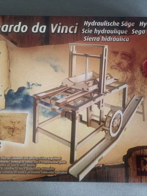 Leonardo Da Vinci construction kit new