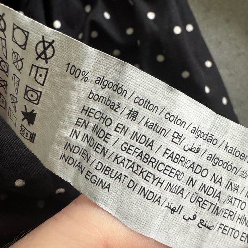Pull&Bear polka dot dress size L like new