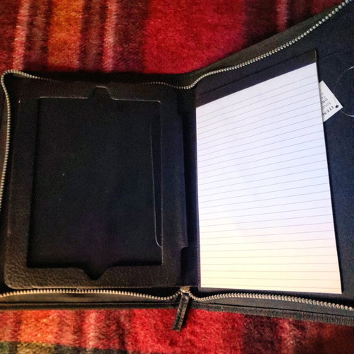 Multipurpose folder new with pen, notepad and iPad/tablet holder