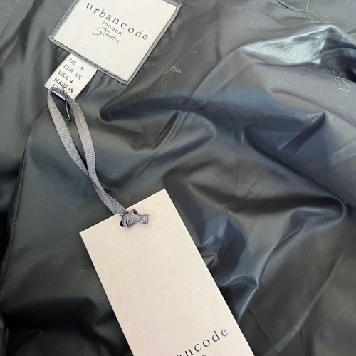 Urbancode winter jacket new, black and gray, size M