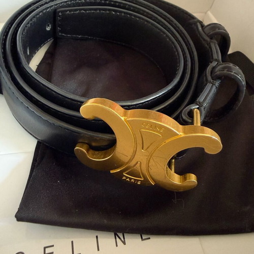 Celine belt like new, black, size 85