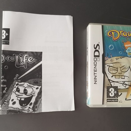 Nintendo DS SpongeBob SquarePants Drawn to Life used
