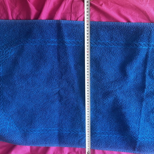 Face towel blue 50x90 like new