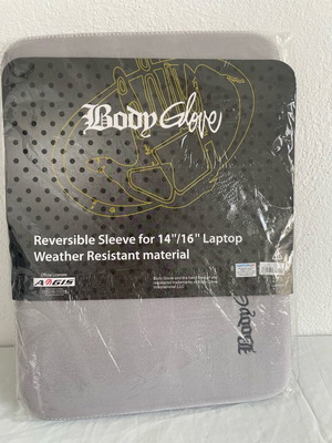 Reversible sleeve for 14"/16" laptop new, weather resistant material