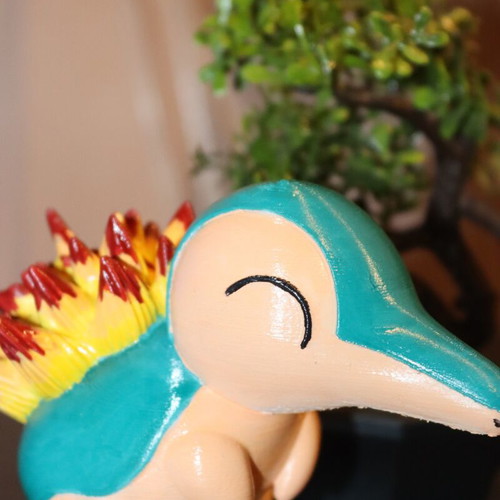 Cyndaquil 3D Printed Figure Like New, 7-8cm