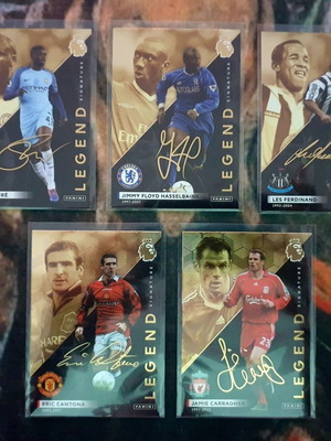 Panini Adrenalyn XL Premier League 2024 καινούργιο, 5 Limited Edition Legend Signature