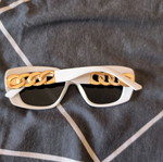Sunglasses like new, white