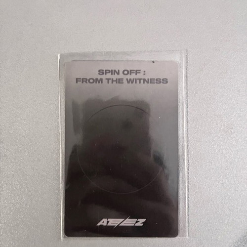 ATEEZ Hongjoong Spin Off: From the Witness photocard new