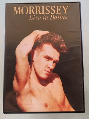 Morrissey Live in Dallas authentic DVD in very good condition