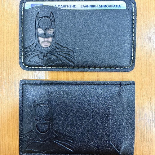 Slim Leather Card Holders Batman new, 2 designs