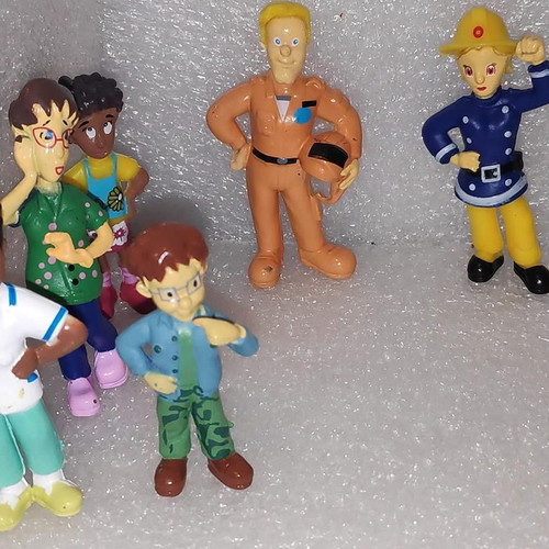 Fireman Sam figure collection, like new, set of 12