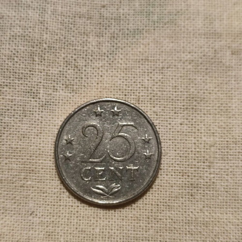 Coin from Netherlands Antilles used