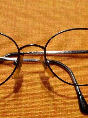 Salvatore Ferragamo women's eyeglass frame like new, brown and gold