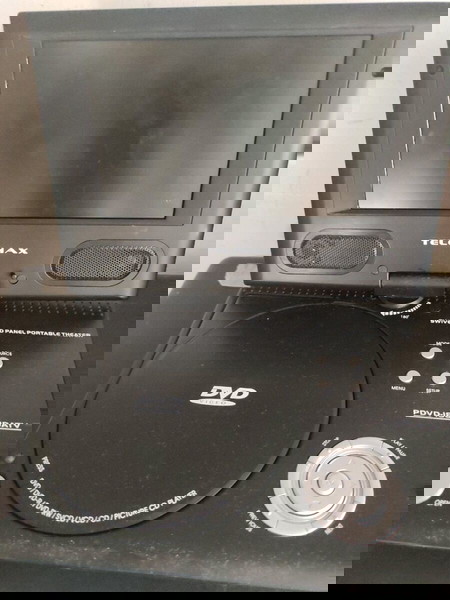 DVD με οθονη και tv περιστρεφομενη