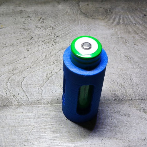 Adapter 18650 to 26650 new, plastic PLA