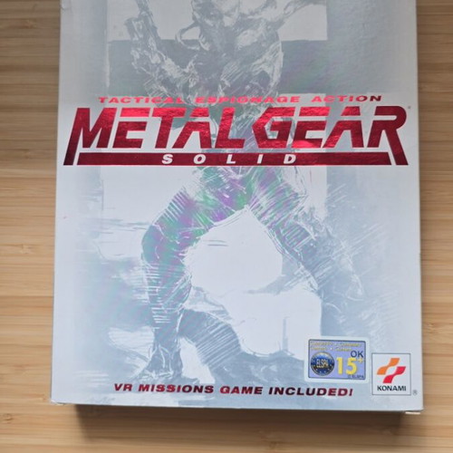 Metal Gear Solid + VR Missions for PC like new