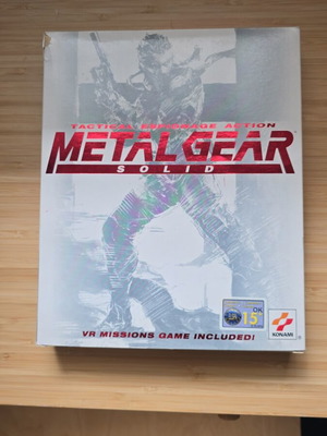 Metal Gear Solid + VR Missions για PC σαν καινούργιο