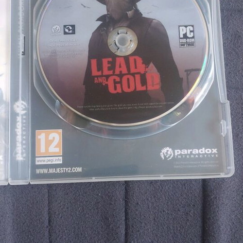 Lead and Gold PC game used