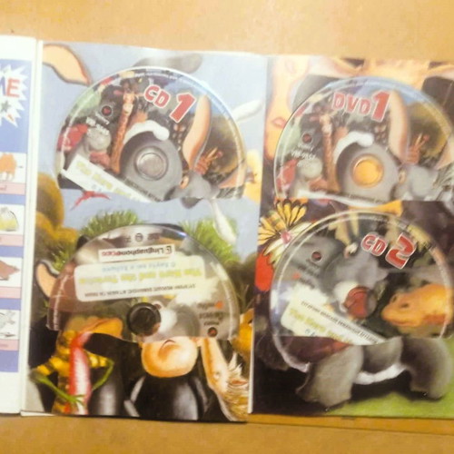The Hare and the Tortoise English Learning Books and DVD