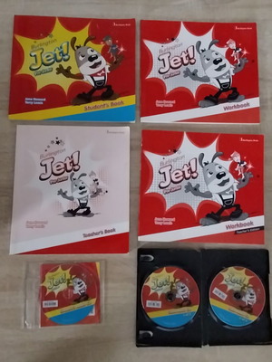 Βιβλία και CD μαθητή και δασκάλου Pre-Junior Jet σαν καινούργια