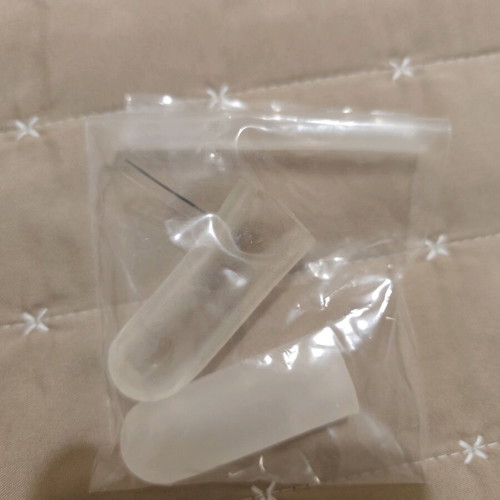 Protective toe ring caps size M new polymer gel