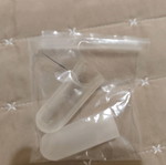 Protective toe ring caps size M new polymer gel