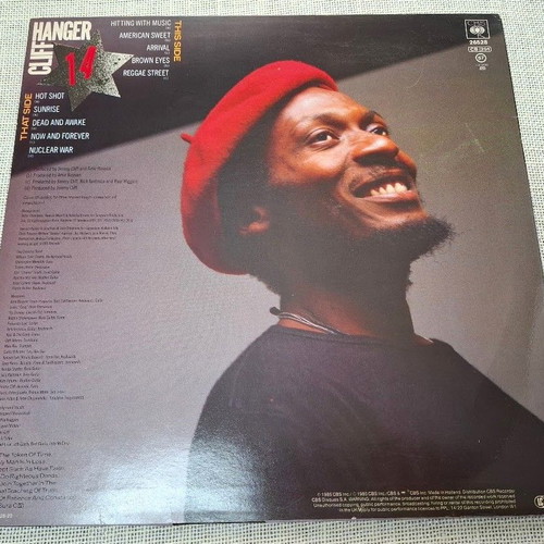 Jimmy Cliff Cliff Hanger LP used, reggae