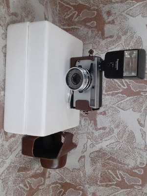 Vintage φωτογραφική μηχανή Panasonic +Προβολέας