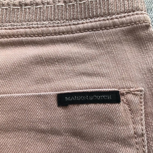 Maison Scotch denim shorts used, pink, size 25