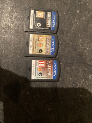 Σετ παιχνιδιών PS Vita: Call of Duty, Uncharted, Killzone