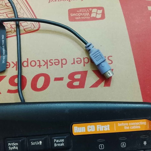 Wired computer keyboards used, set of two