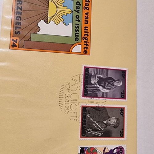 First Day Covers stamp collection like new from Netherlands 1970-1980