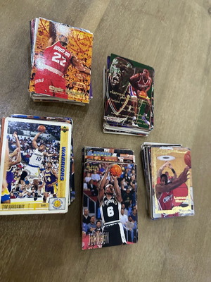 Fleer & Upper Deck cards in very good condition, about 270 pieces