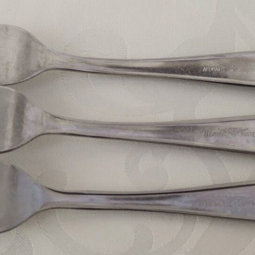 Tourism School Forks used, set of 3 pieces