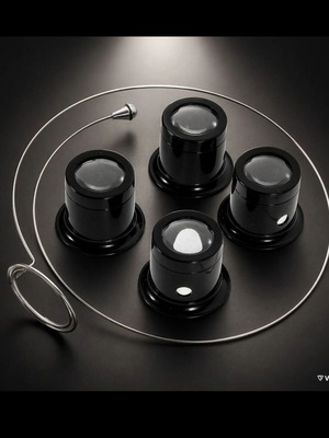 Jewelry loupe new professional set with multiple magnifications