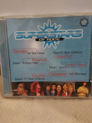 Superstars of Rock CD like new, European edition 1999