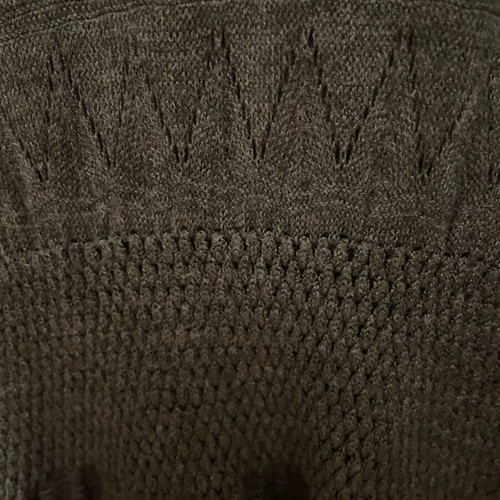 H&M knitted dress gray size S like new