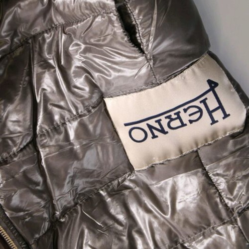 Herno reversible vest with down and natural fur size M like new