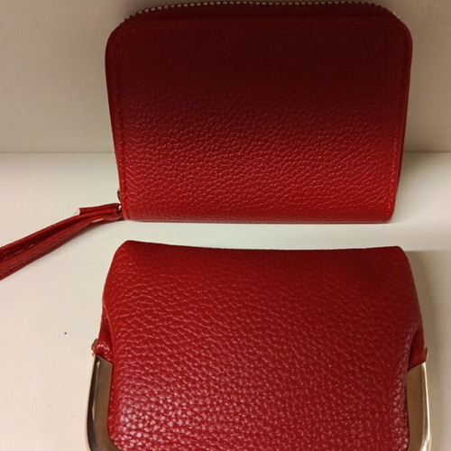 Women's wallet red new small size