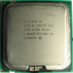 Intel Core 2 Duo Processor E6300 2MB Cache 1.86GHz 1066MHz FSB SL9SA CPU Processor Επεξεργαστής
