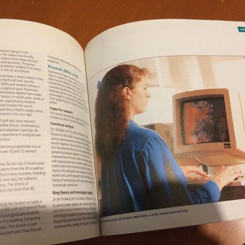 University of Sheffield Postgraduate Prospectus used 1994-1995